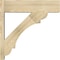 Ekena Millwork Olympic Block Rough Sawn Outlooker, Douglas Fir, 8"W x 30"D x 30"H OUT08X30X30OLY05RDF - alternate 2